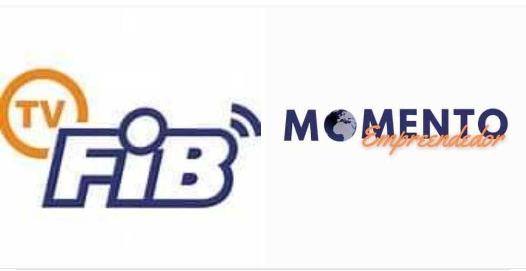 Logotipos TVFIB e Momento Empreendedor
